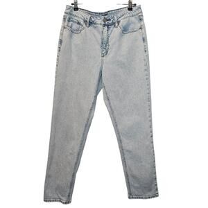 Seven7 Light Wash Blue Straight leg‎ Denim Jeans Size 10
